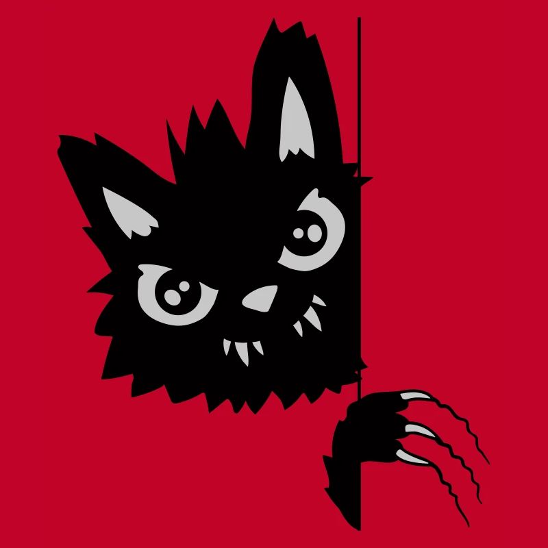 Griffures de chat maléfique