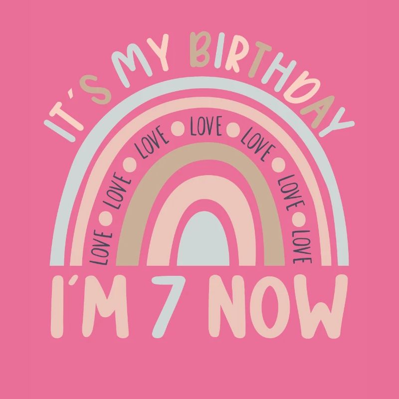 7 ans Rainbow Rainbow 7ème anniversaire