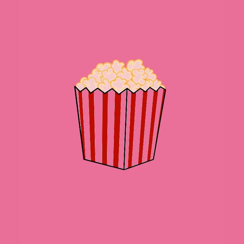 Manger du pop-corn ironique disant Popcorn Chef