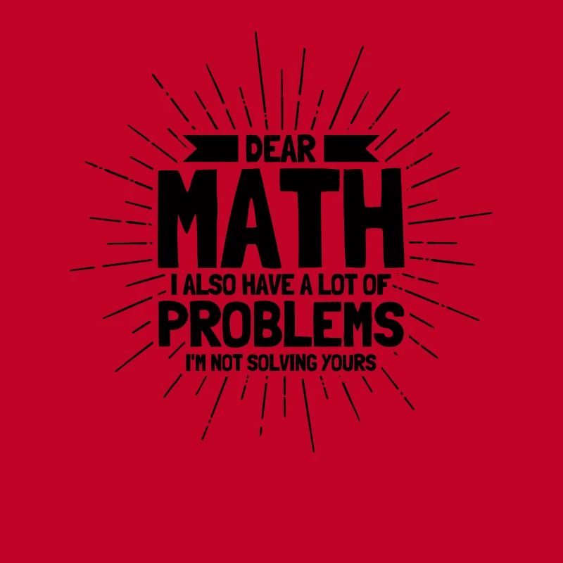Math Mathématiques Sciences Math Cadeau