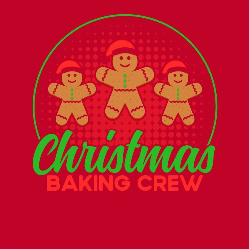 Plätzchenbacken Crew Lebkuchen backen Plätzchen ba