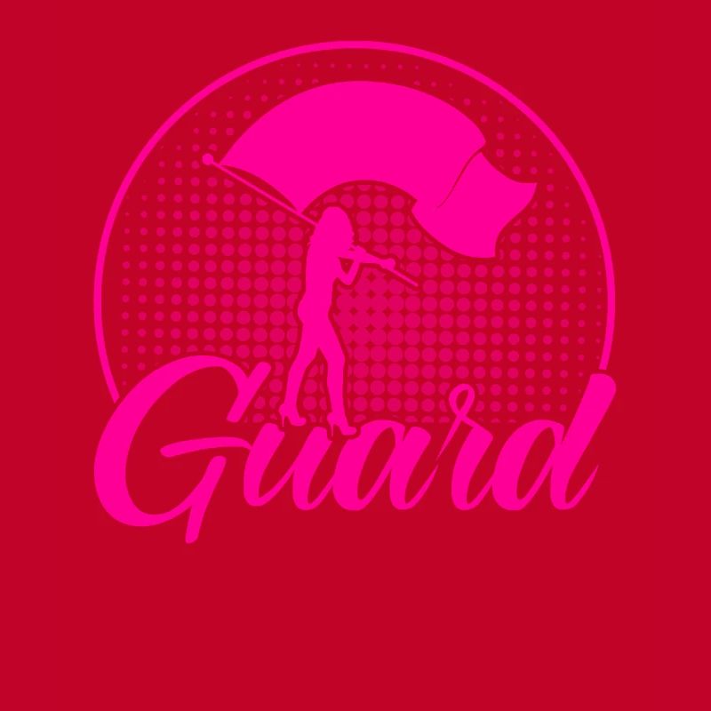 Cadeau de garde de drapeau de garde