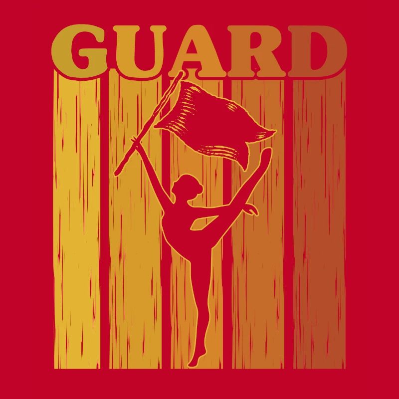Cadeau de garde de drapeau de garde