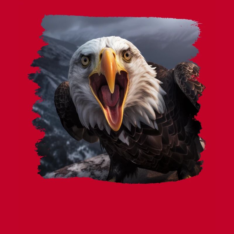 Alder bald eagle bird stone eagle