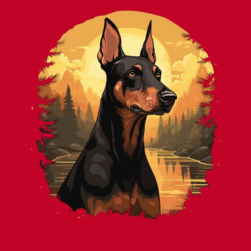 Chien Doberman