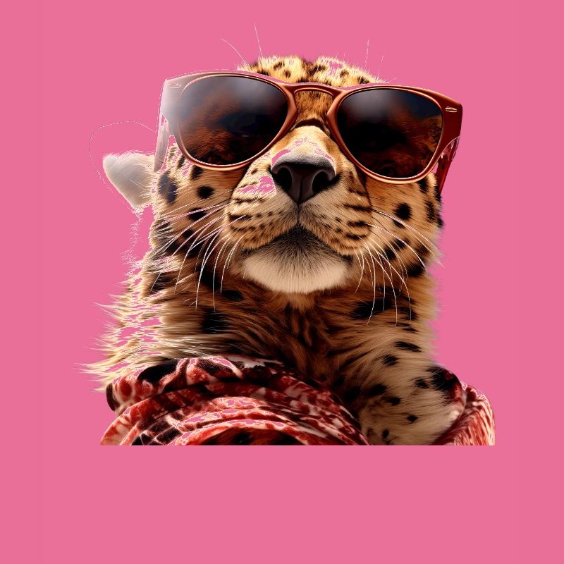 Lunettes de soleil guépard Chats guépard Mignon guépard