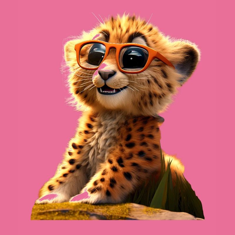 Lunettes de soleil guépard Chats guépard Mignon guépard