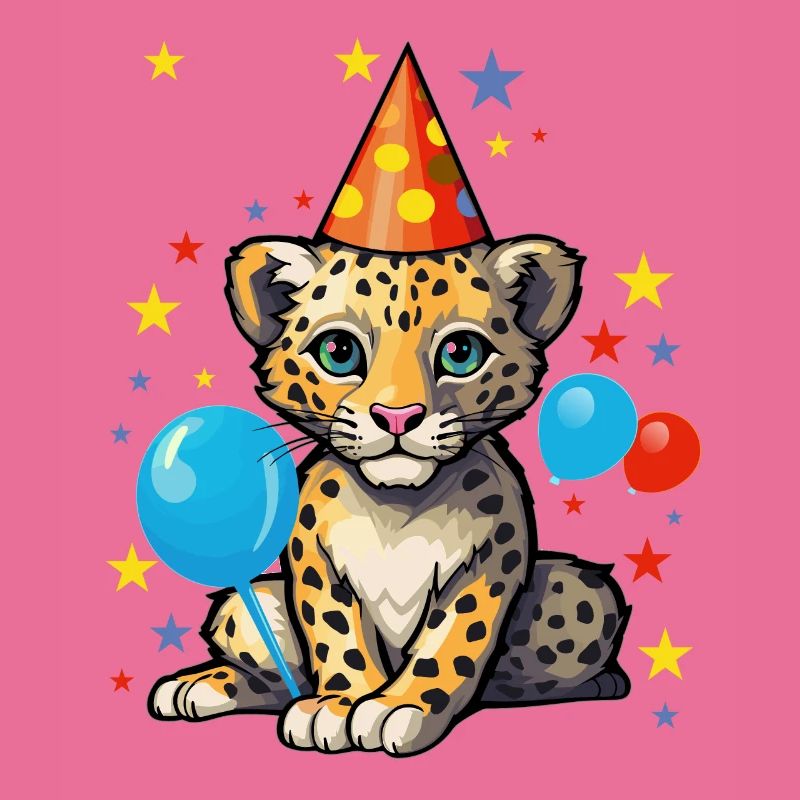 J’ai 8 ans Léopard Léopard 8e anniversaire