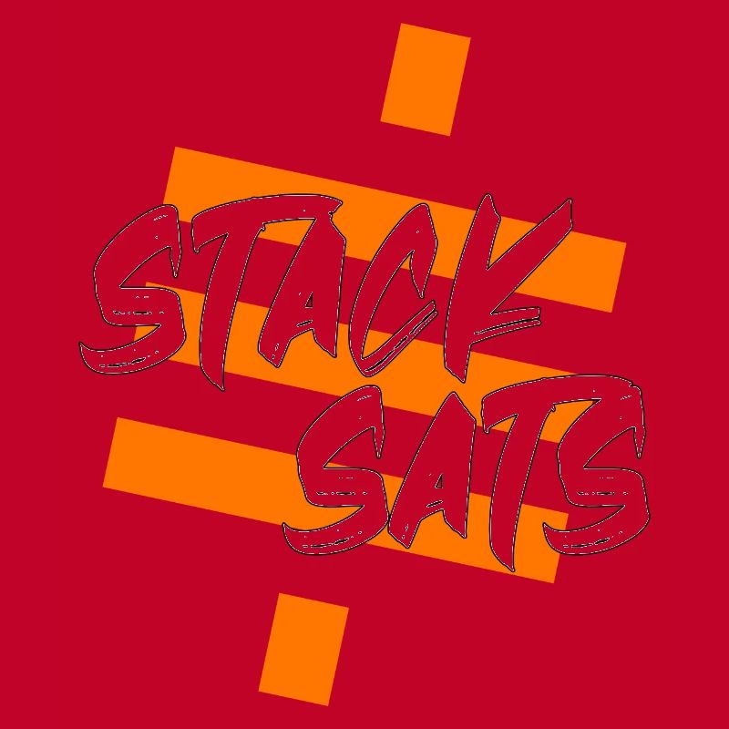 Bitcoin Satoshi BTC Stack Sats Hodl Crypto Logo