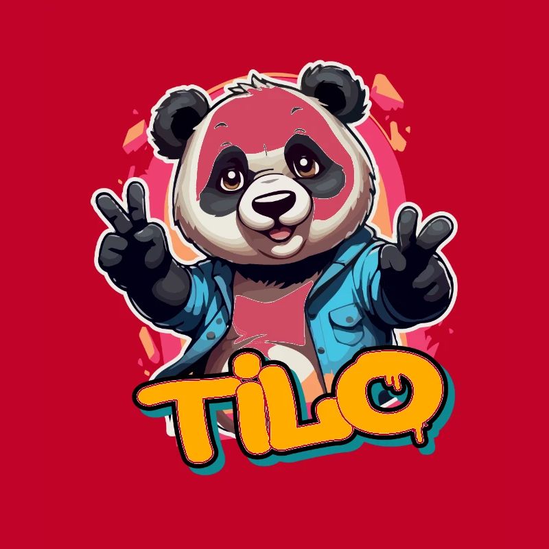 THILO - Schöner Jungen Name mit coolem Panda
