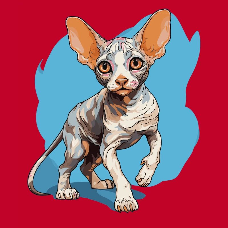 Cornish Rex Kätzchen Cornish Rex Katze