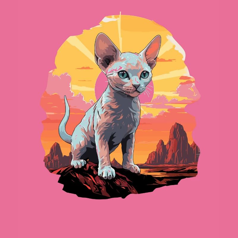 Devon Rex Kätzchen Devon Rex Katze