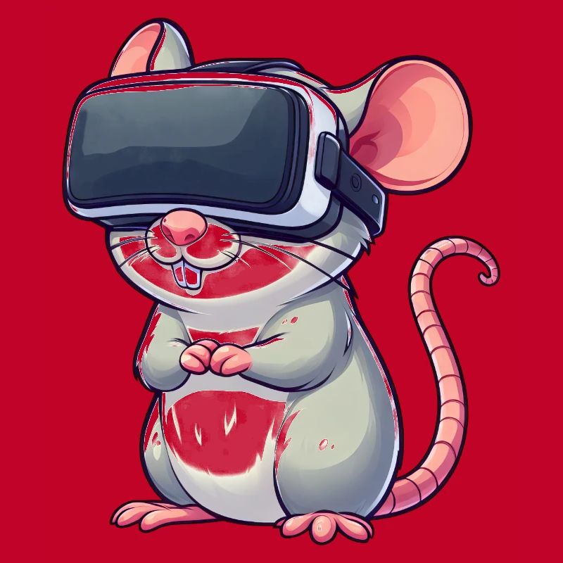 VR Gaming Rat and Mouse