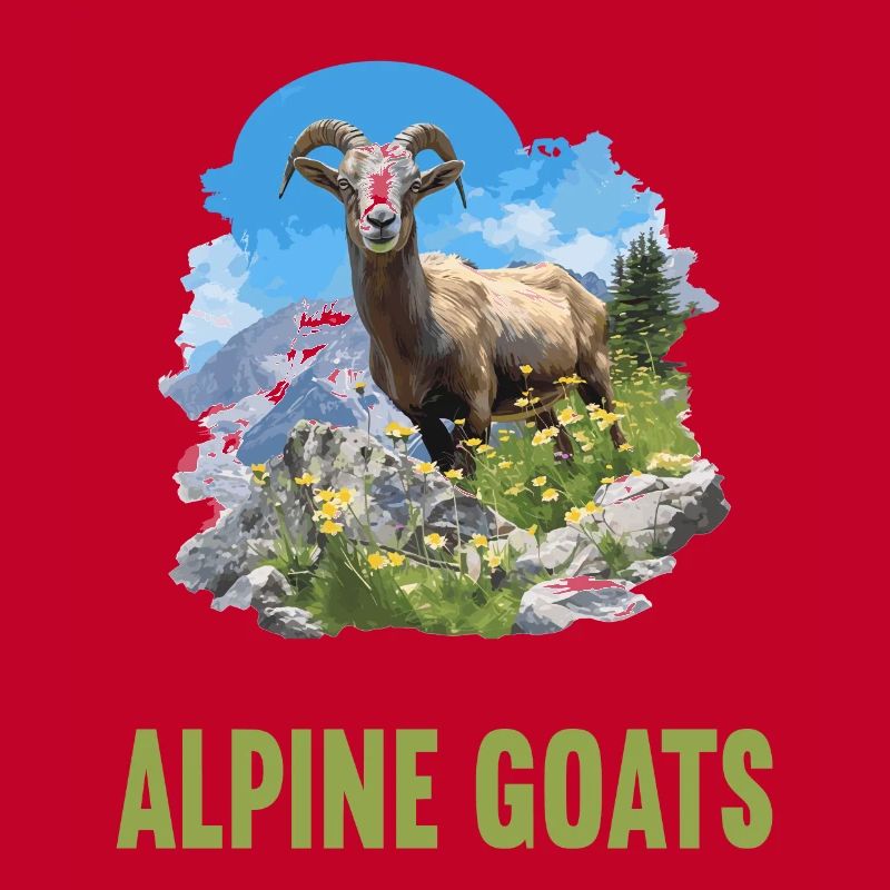 Alpine Goat Mountain Goats Mountain Goat