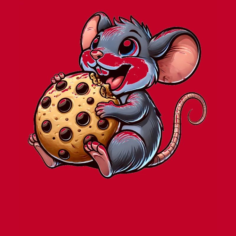 Cute Mouse Cookie Dessert Lover Cookie