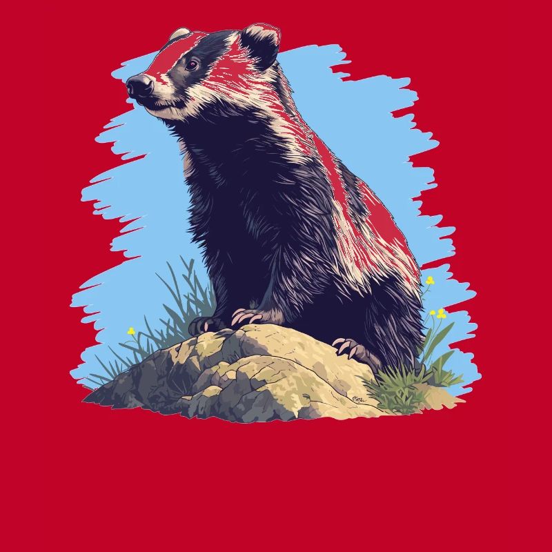 Badger Dachse Dachs