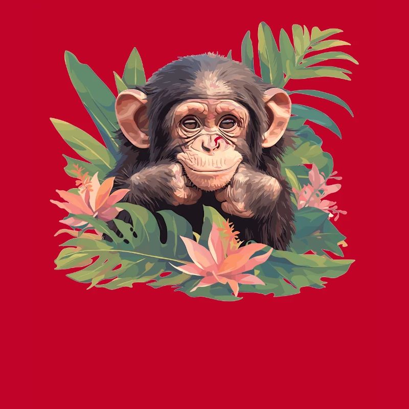 Chimpanzee Schimpansen Schimpanse