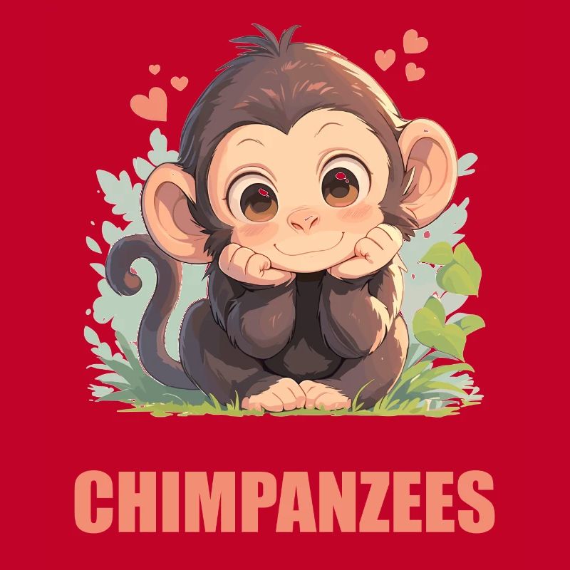 Chimpanzee Schimpansen Schimpanse