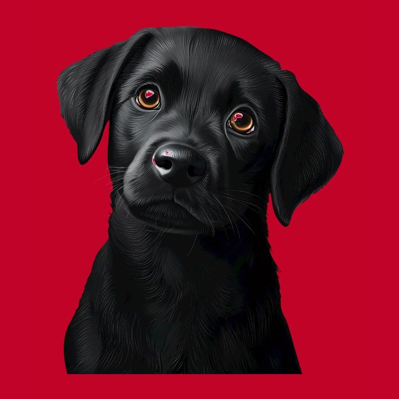 Schwarzer Labrador