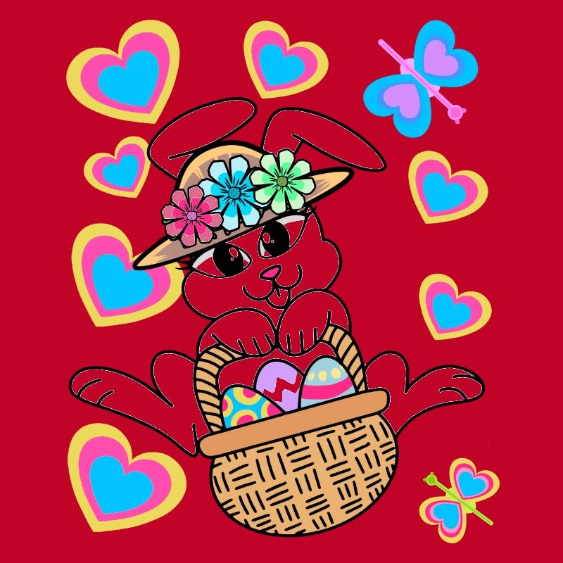 Easter Bunny Easter Bunny Eggs Easter Eggs Easter