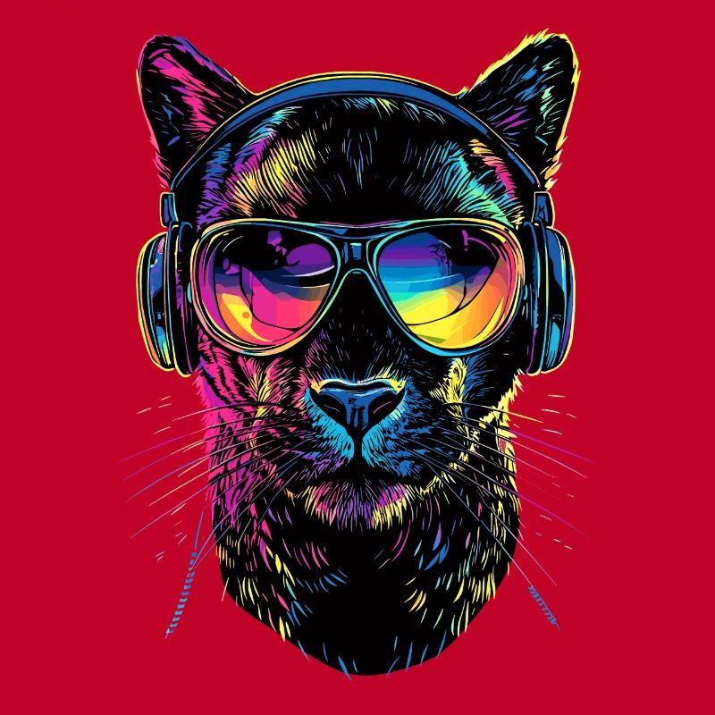 Panther Leopard Raubkatze Süße Großkatze Panter