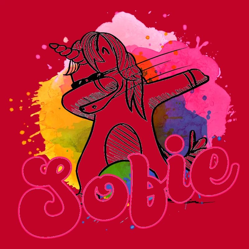 SOFIE - Beautiful name with dabbing unicorn