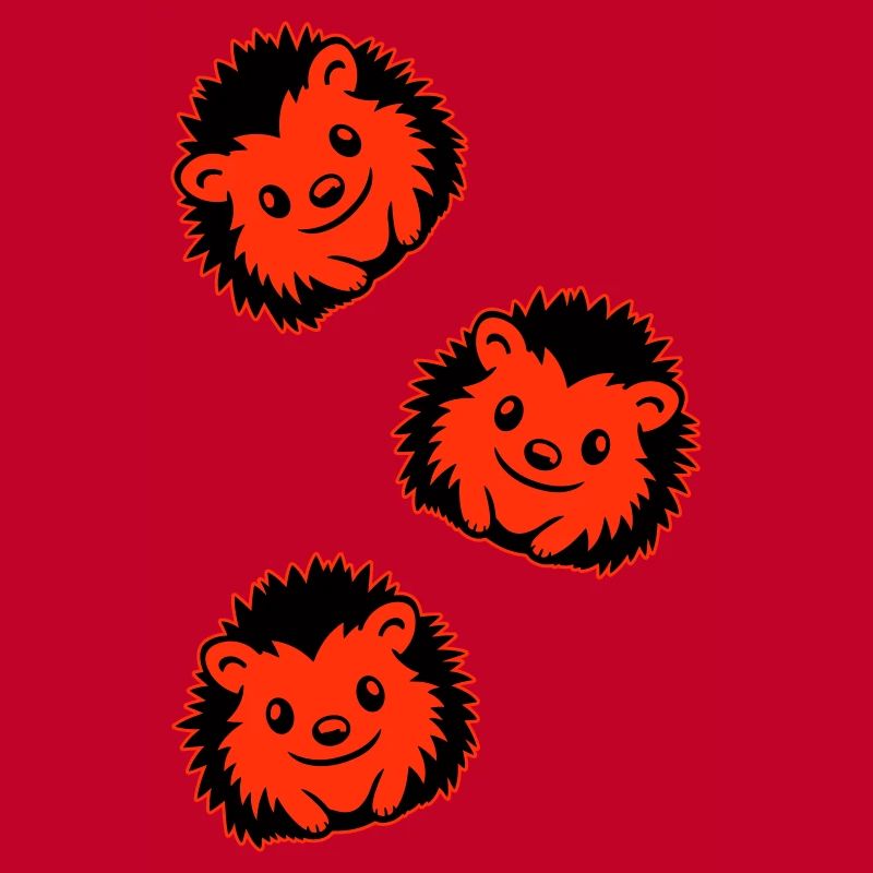Hedgehog Comic Cute
