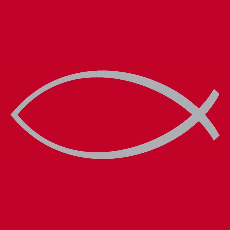 Ichtus fish silver