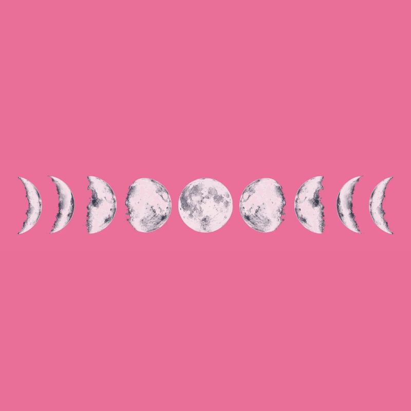 Impression du cycle des phases de lune
