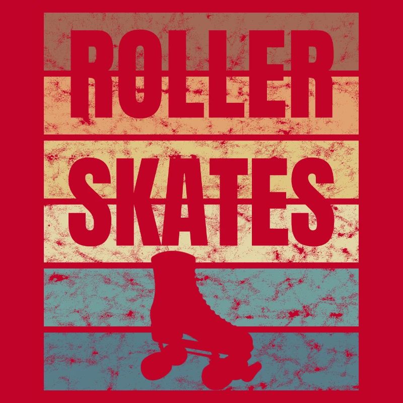 Skaters Gonna Roller Skate Crunge Effekt