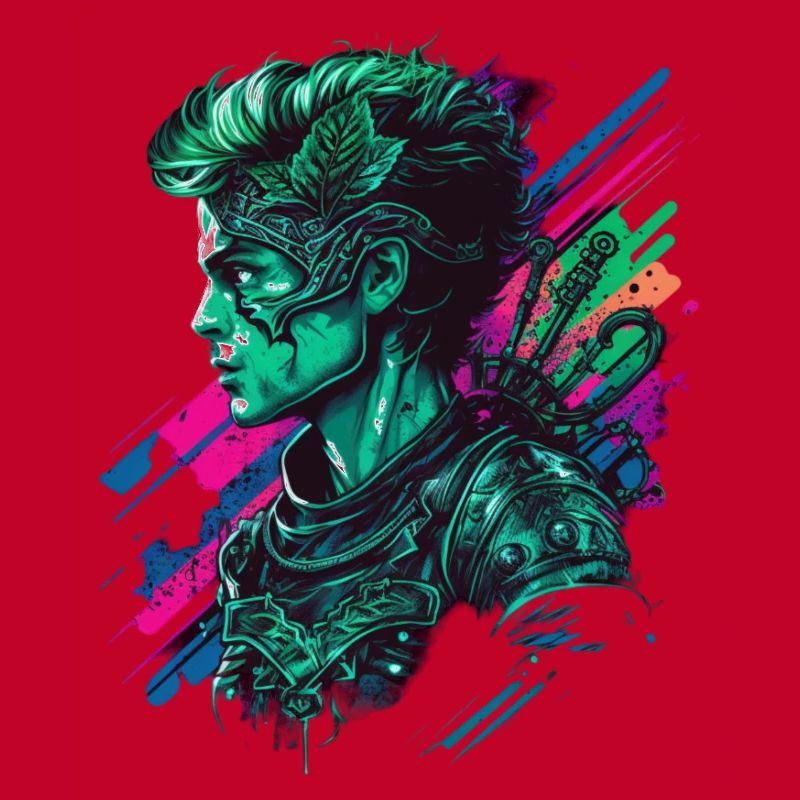 Cadeau synthwave de la Saint-Patrick