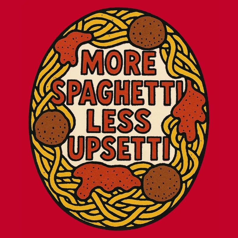 Plus de spaghettis moins d’upsetti