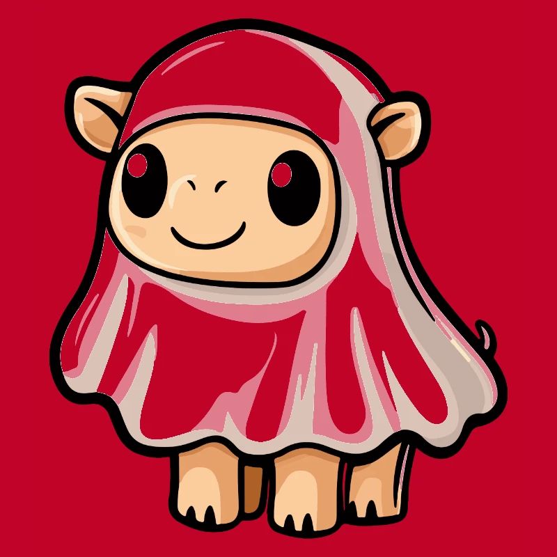 Camel Halloween Funny Ghost