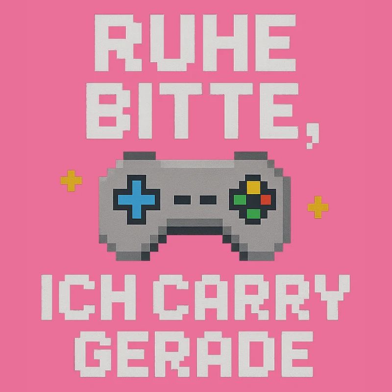 Ruhe Bitte Pixel Controller Grafik