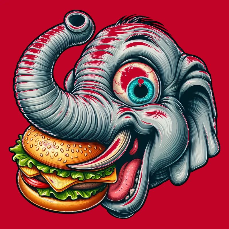 Elephant Burger Hamburger Restauration rapide