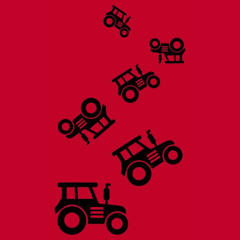 Traktor icon Silhouette