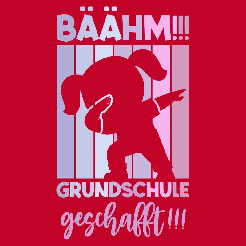Grundschule Geschafft 2026 Mädchen Bääm Abschluss 