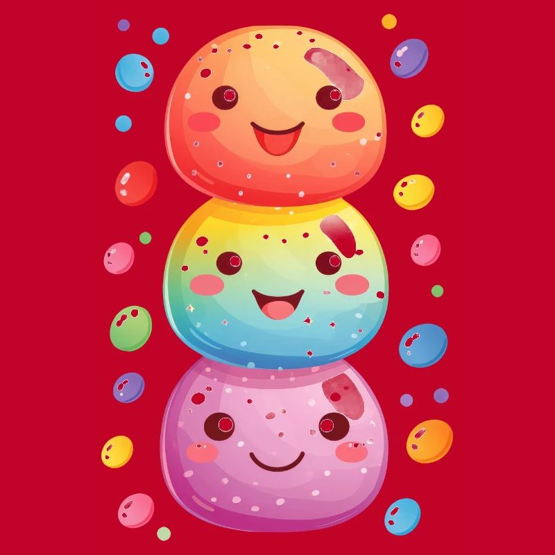 Joie de carnaval avec des confettis