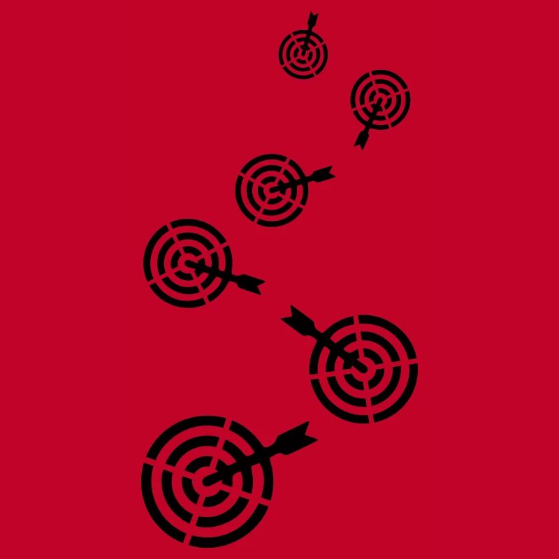 Symbole des fléchettes