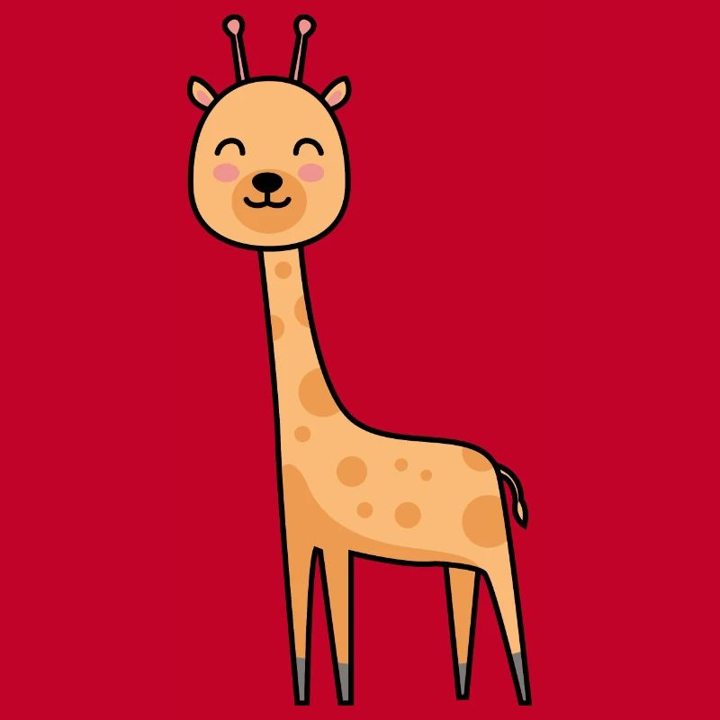 Giraffe Comic Animal