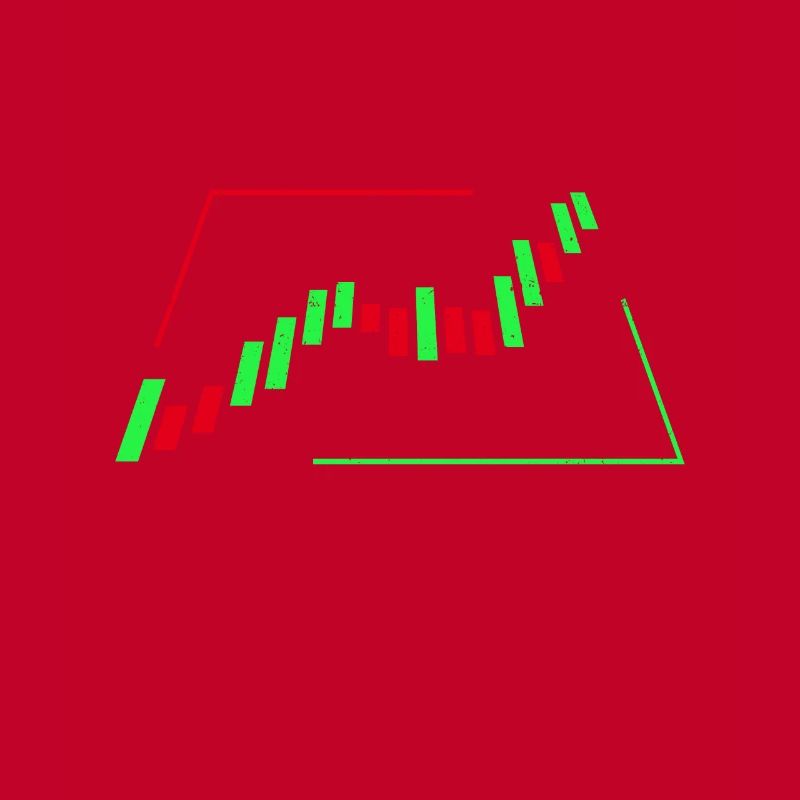 Marché boursier Trader Candlestick Chart Trading Gift