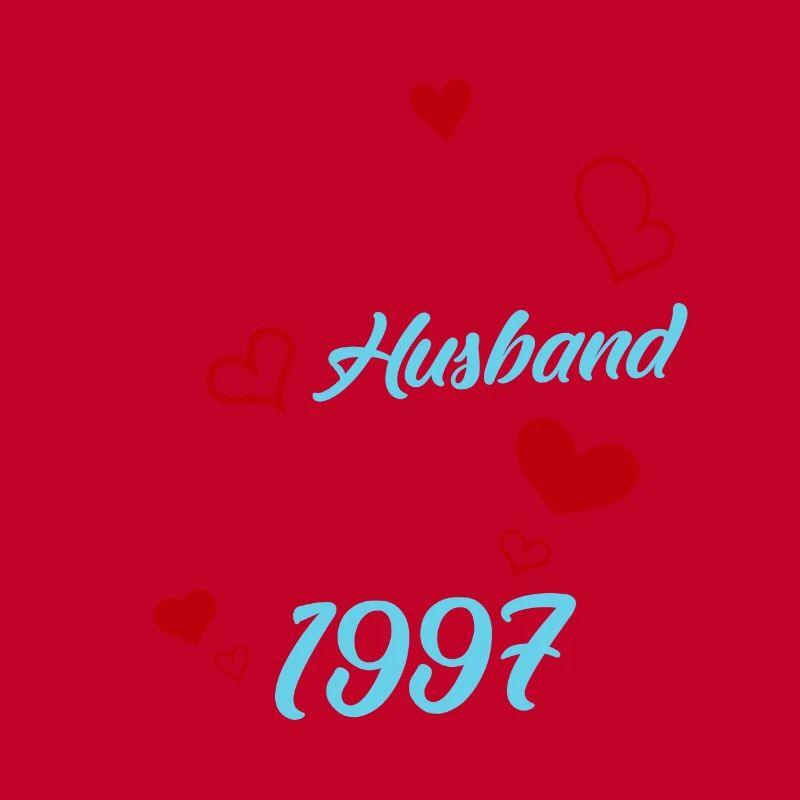 Bester Ehemann seit 1997 Hochzeit