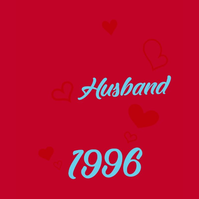 Bester Ehemann seit 1996 Hochzeit