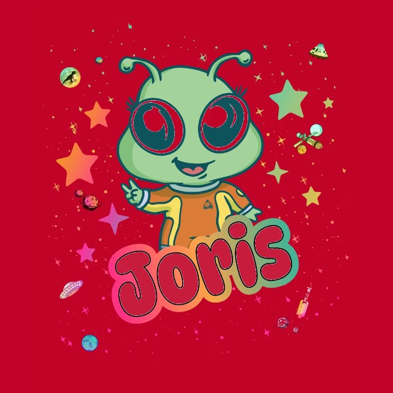 JORIS - Beau nom de garçon avec un extraterrestre mignon