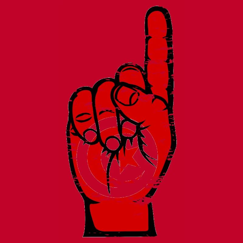 Drapeau tunisien numéro 1 utilisé