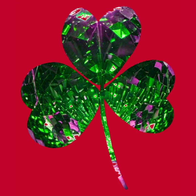 Clover,Sequins,Shamrock,Leaf,Green