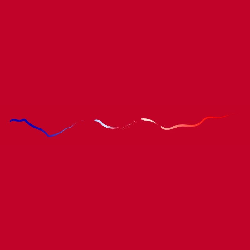 blue white red