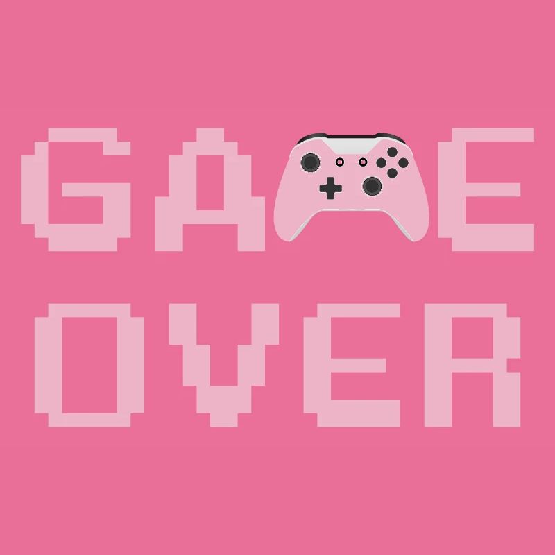 Game Over Controller White