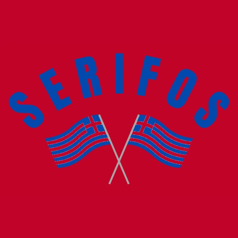 Drapeaux grecs de Serifos