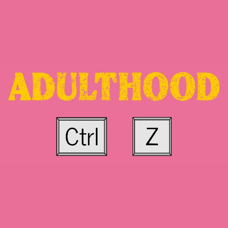 Âge adulte Ctrl Z Tech Geek Codage et programmation